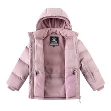 Kamik Winter Jacket Millie Parka (windproof and waterproof, reflective) woodrose pink girls